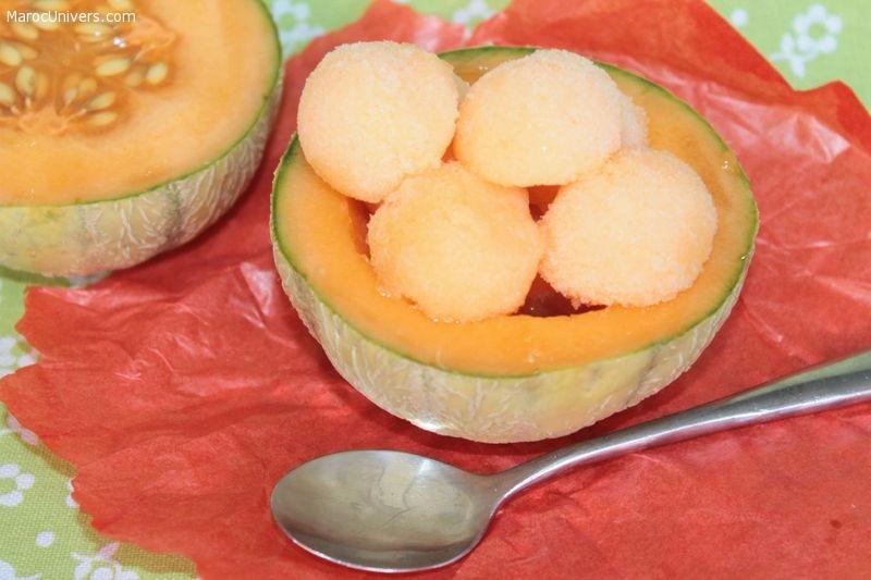 Sorbet au melon ultra simple, ultra frais