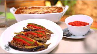 Choumicha : Gratin d’aubergines & Aubergines farcies à la viande hachée