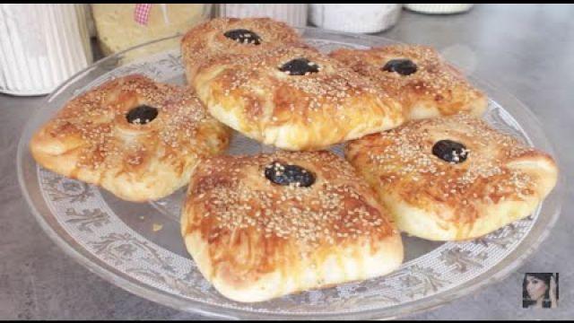Recette : Msemen Farcis au poulet - Rghaif - Crêpes feuilletées au four