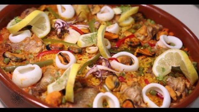 Choumicha : Paella au poulet et aux légumes
