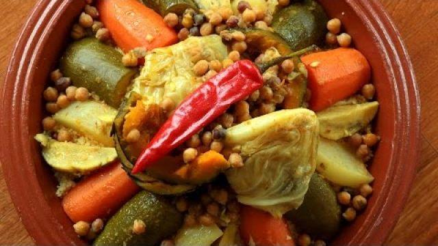 Moroccan Couscous with Seven Vegetables (EN)