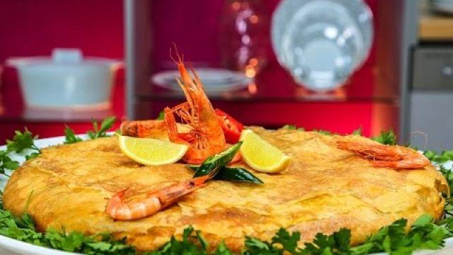 PASTILLA au poisson - Cuisine Marocaine |  بسطيلة بالسمك وفواكه البحر