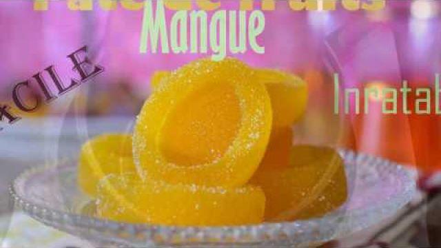 Pâte de fruit à la mangue inratable et facile